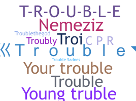 暱稱 - Trouble