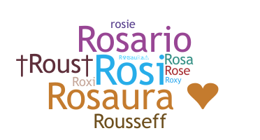 暱稱 - Rosaura