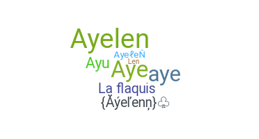 暱稱 - ayelen