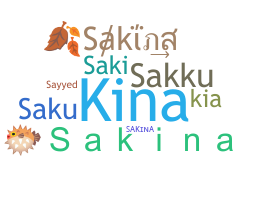 暱稱 - Sakina