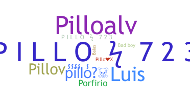 暱稱 - Pillo