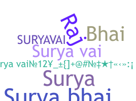 暱稱 - Suryavai