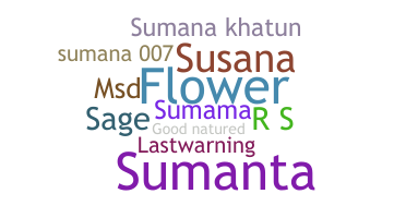暱稱 - Sumana