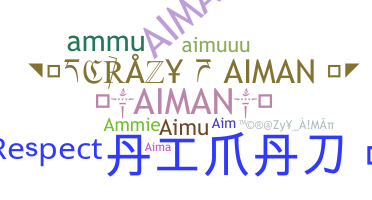暱稱 - Aiman