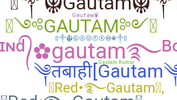 暱稱 - Gautam