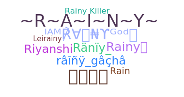 暱稱 - Rainy