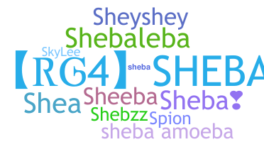暱稱 - Sheba