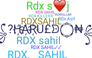 暱稱 - Rdxsahil