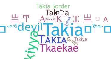 暱稱 - Takia
