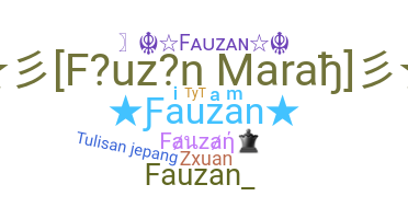 暱稱 - Fauzan