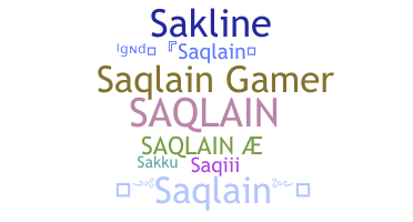 暱稱 - Saqlain