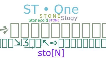 暱稱 - Stone