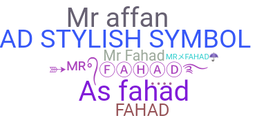 暱稱 - MrFahad
