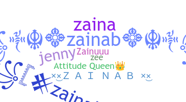 暱稱 - Zainab