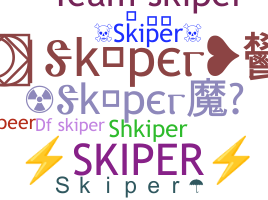 暱稱 - Skiper