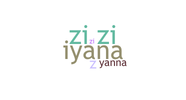暱稱 - Ziyanna