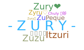 暱稱 - Zury
