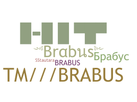 暱稱 - Brabus