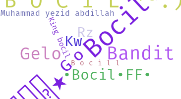 暱稱 - Bocill