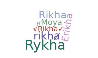 暱稱 - rikha