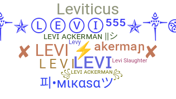 暱稱 - Levi