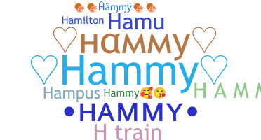 暱稱 - Hammy