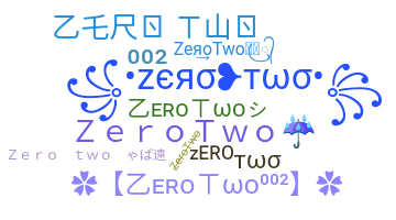 暱稱 - ZeroTwo