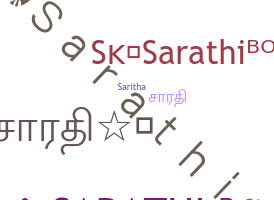 暱稱 - Sarathi