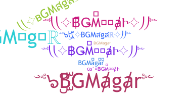 暱稱 - BGMagar