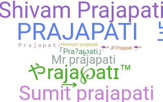 暱稱 - Prajapati