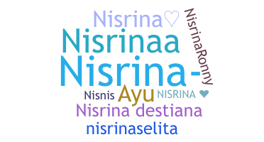 暱稱 - Nisrina