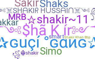 暱稱 - Shakir