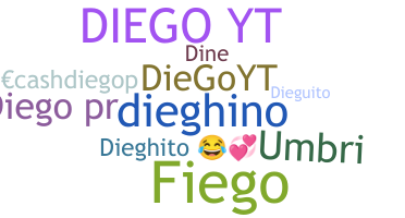 暱稱 - diegoo