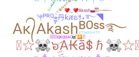 暱稱 - Akash