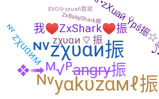 暱稱 - zxuan