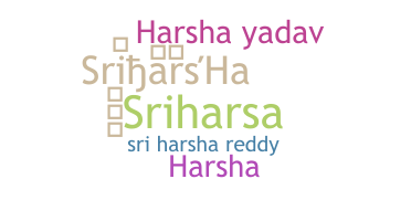 暱稱 - Sriharsha