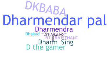 暱稱 - Dharmendar