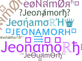 暱稱 - Jeonamorh