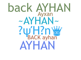 暱稱 - Ayhan