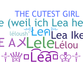 暱稱 - Lea