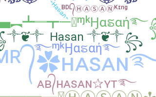 暱稱 - Hasan