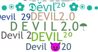 暱稱 - Devil20