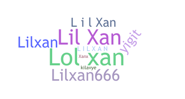 暱稱 - lilxan