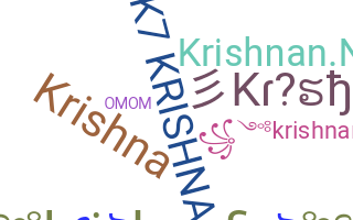 暱稱 - Krishnan