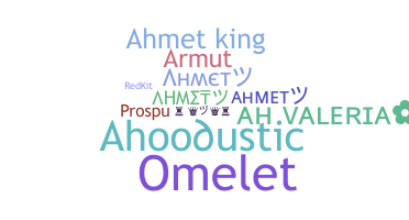 暱稱 - Ahmet