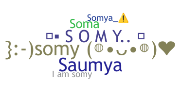 暱稱 - Somy