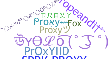 暱稱 - Proxy