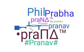 暱稱 - Prana