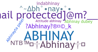 暱稱 - Abhinay