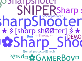 暱稱 - sharpshooter